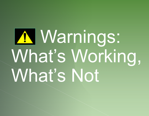 prop 65 whats working whats not