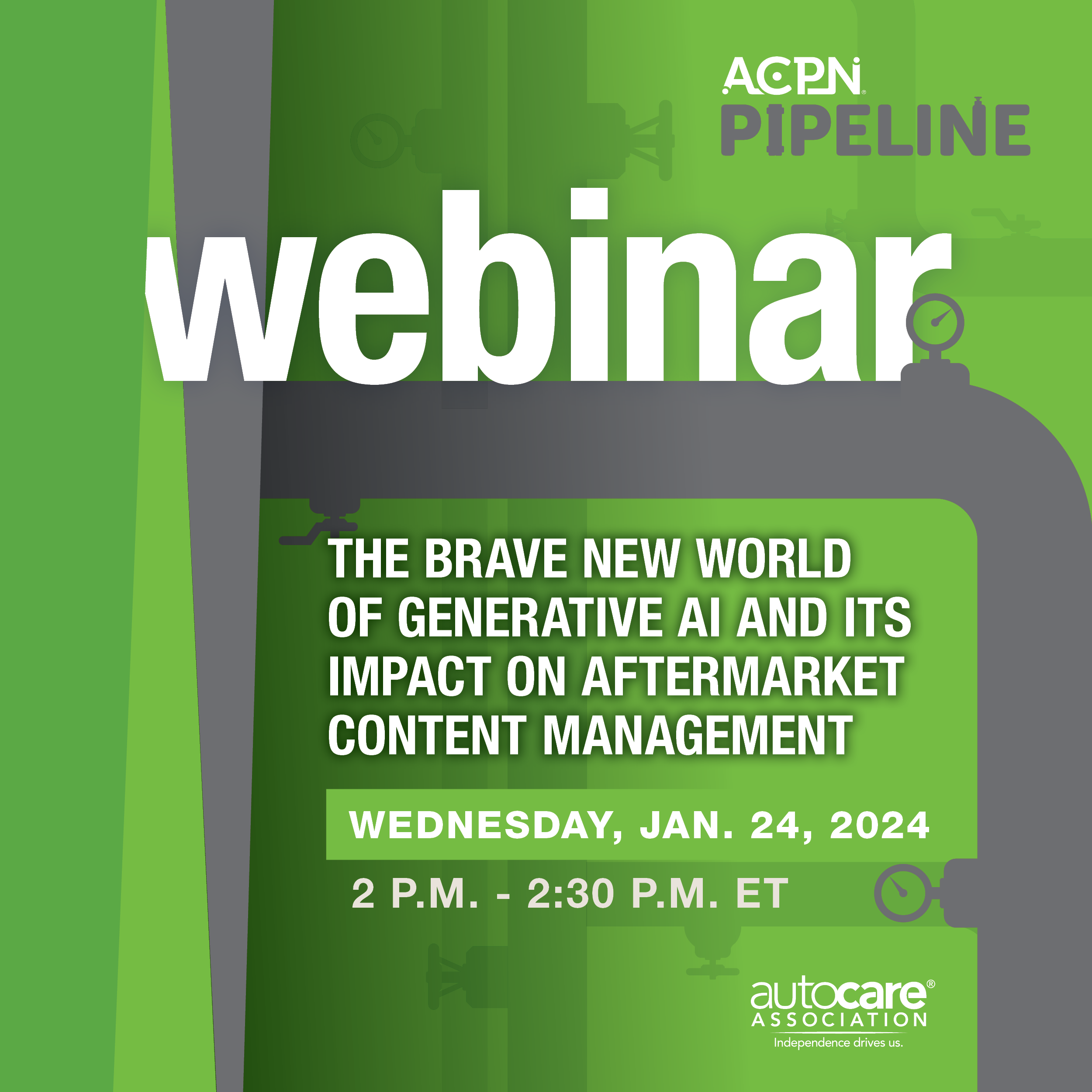 Image depicting the title of the January ACPN Pipeline Webinar