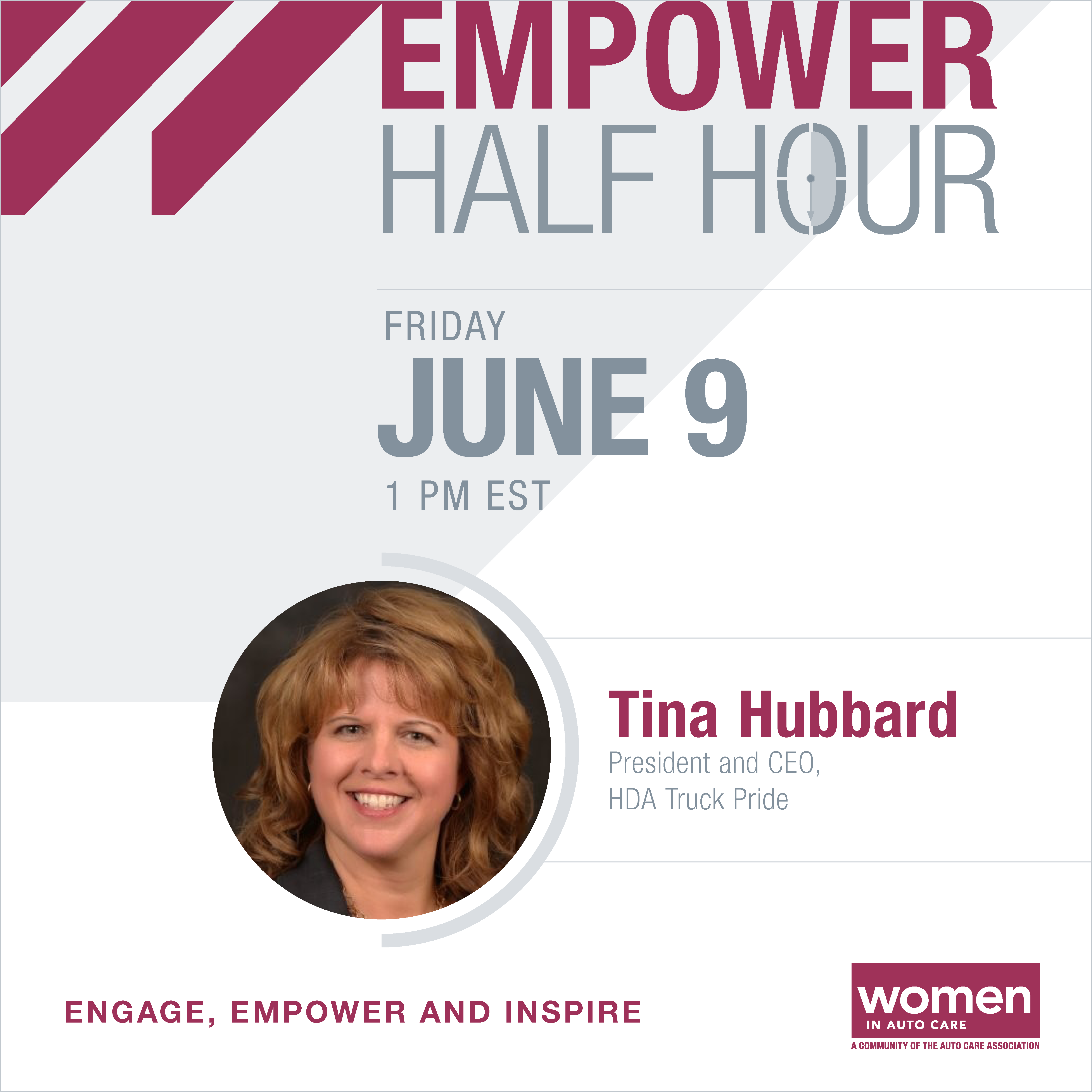 Image of Empower Half Hour with Tina Hubbard