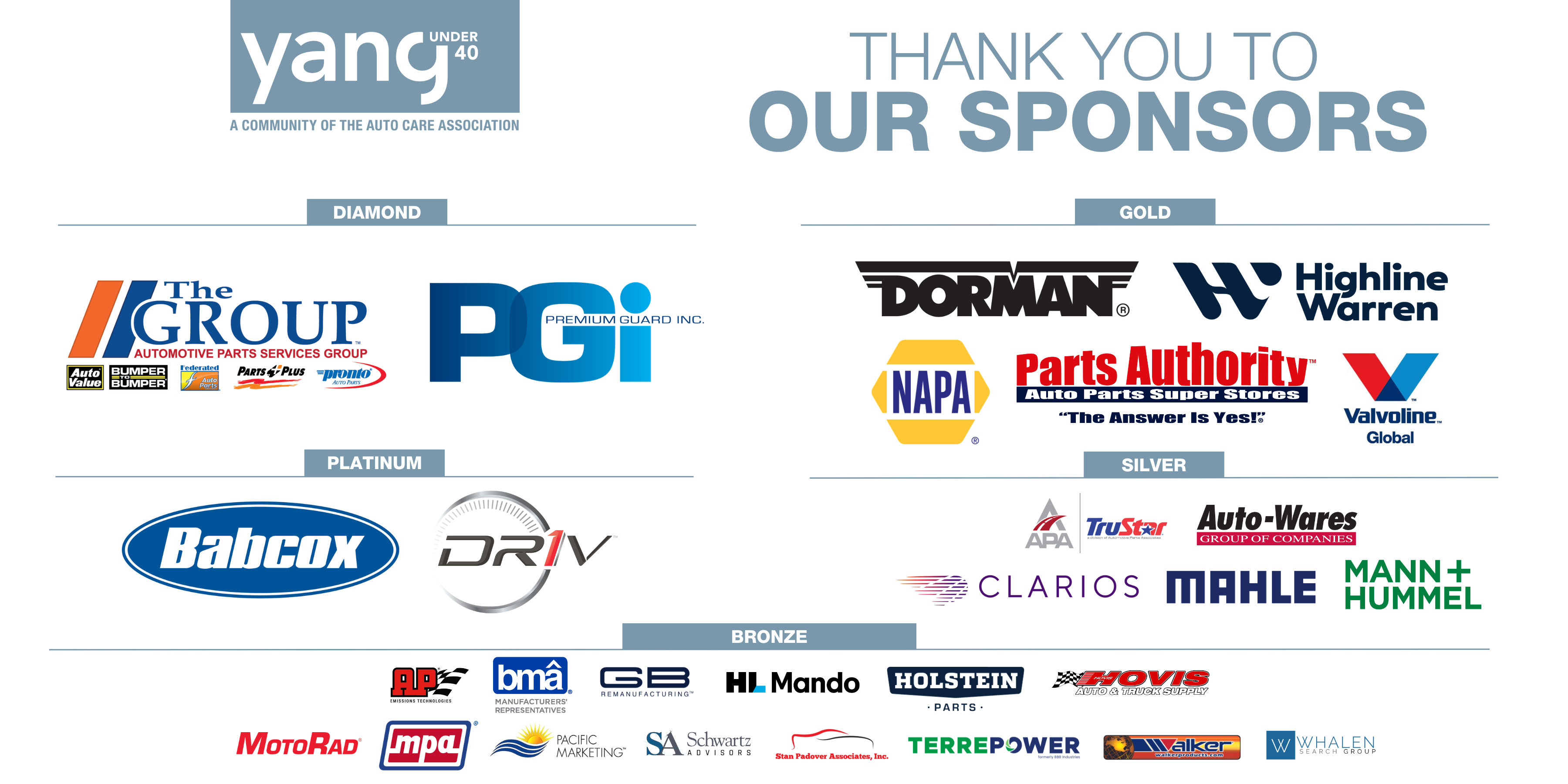 2026 YANG Sponsors List 