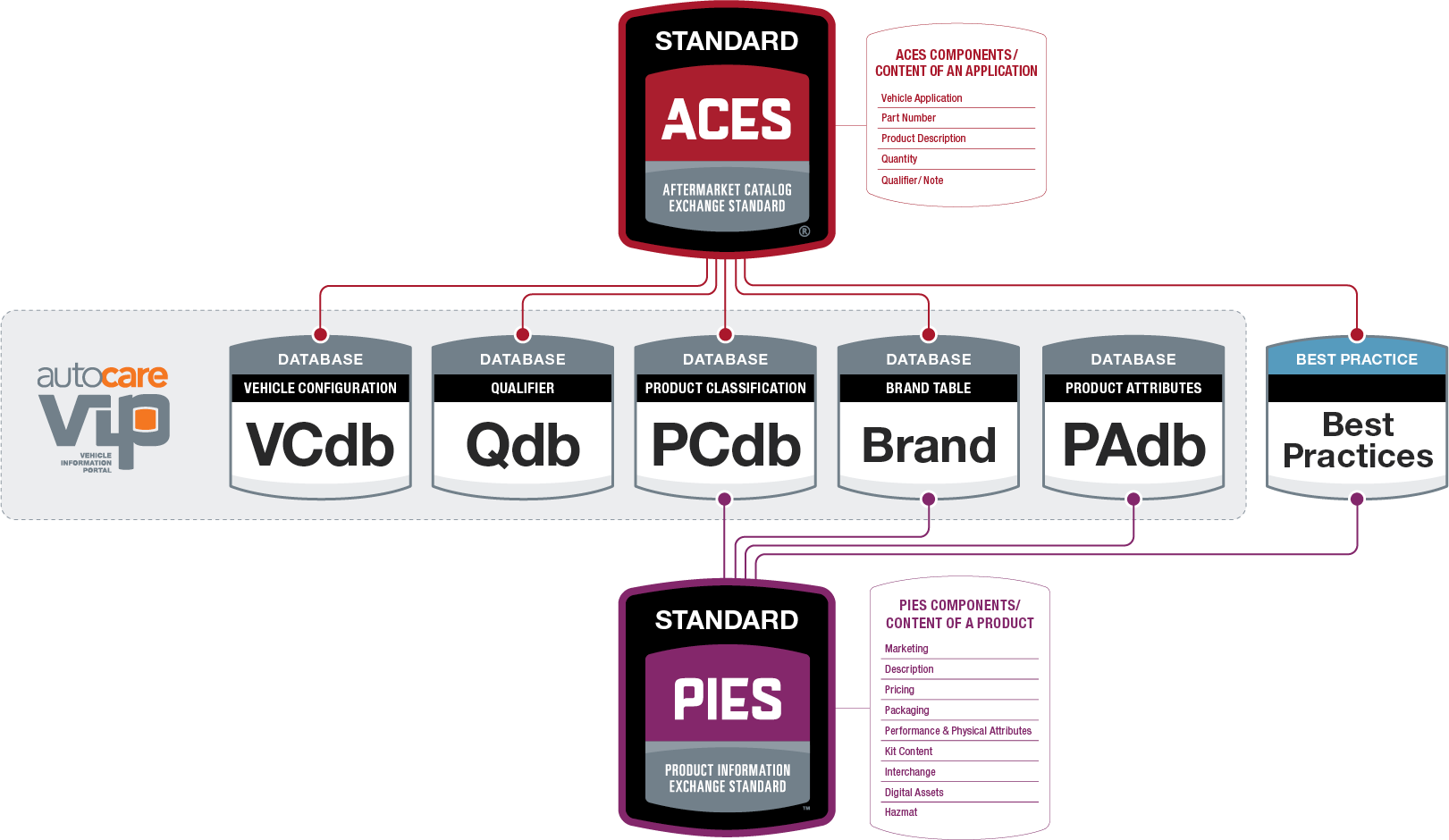 ACES and PIES data infographic