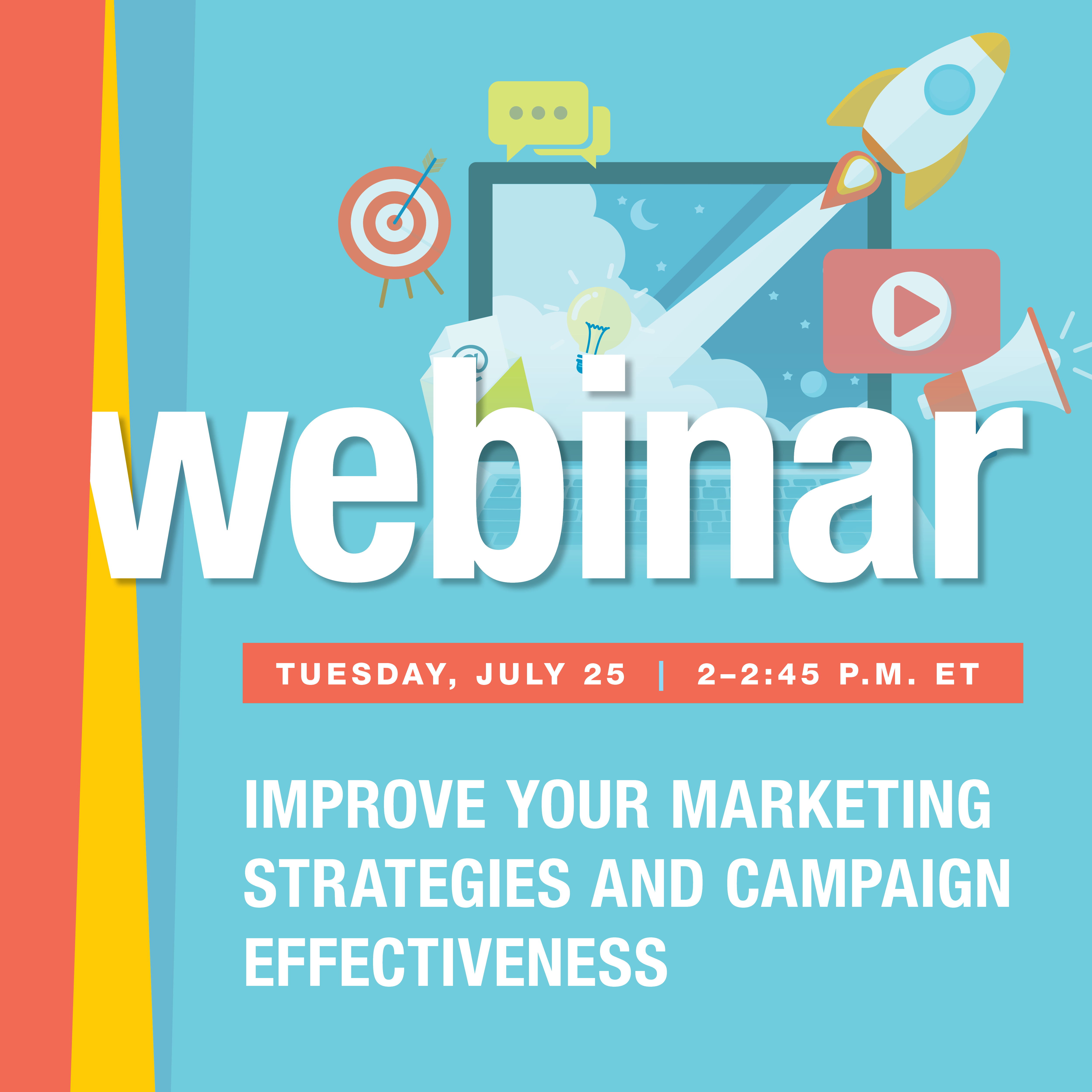 Image of webinar on improving marketing strategies