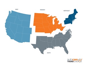 Trendlens regional view map