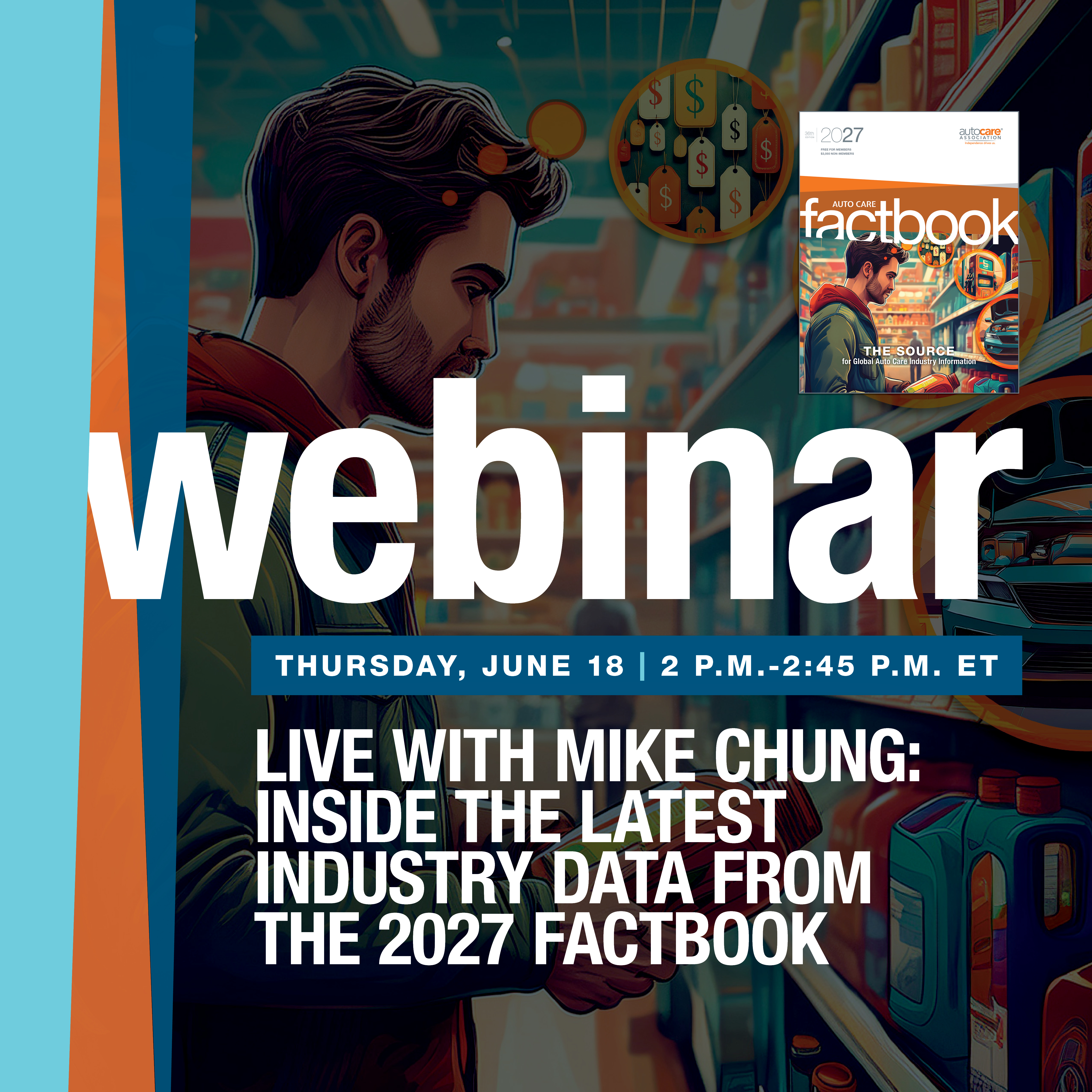 2027 Factbook_Social_IGsquare Creative graphic for 2027 Auto Care Factbook webinar